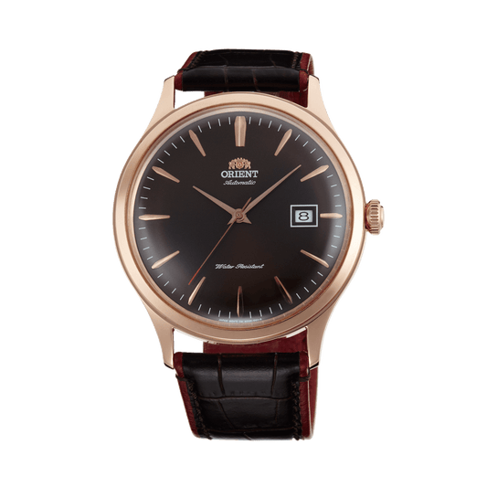 ORIENT: Mechanical Classic Watch, Leather Strap - 42.0mm (AC08001T)