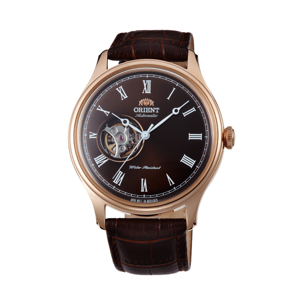 ORIENT: Mechanical Classic Watch, Leather Strap - 43.0mm (AG00001T)