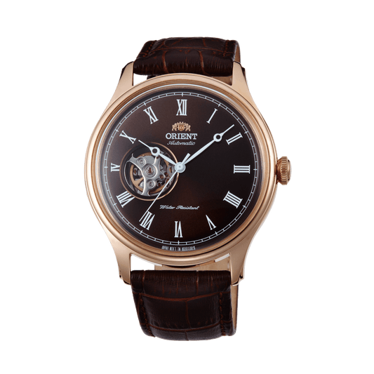 ORIENT: Mechanical Classic Watch, Leather Strap - 43.0mm (AG00001T)