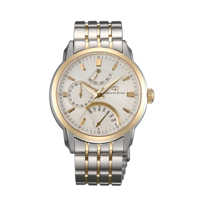 ORIENT STAR: Mechanical Contemporary Watch, Metal Strap - 39.5 mm (DE00001W)