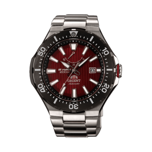 ORIENT: Mforce Delta Mechanical Sports Watch, Metal Strap - 49.0mm (EL07002H)