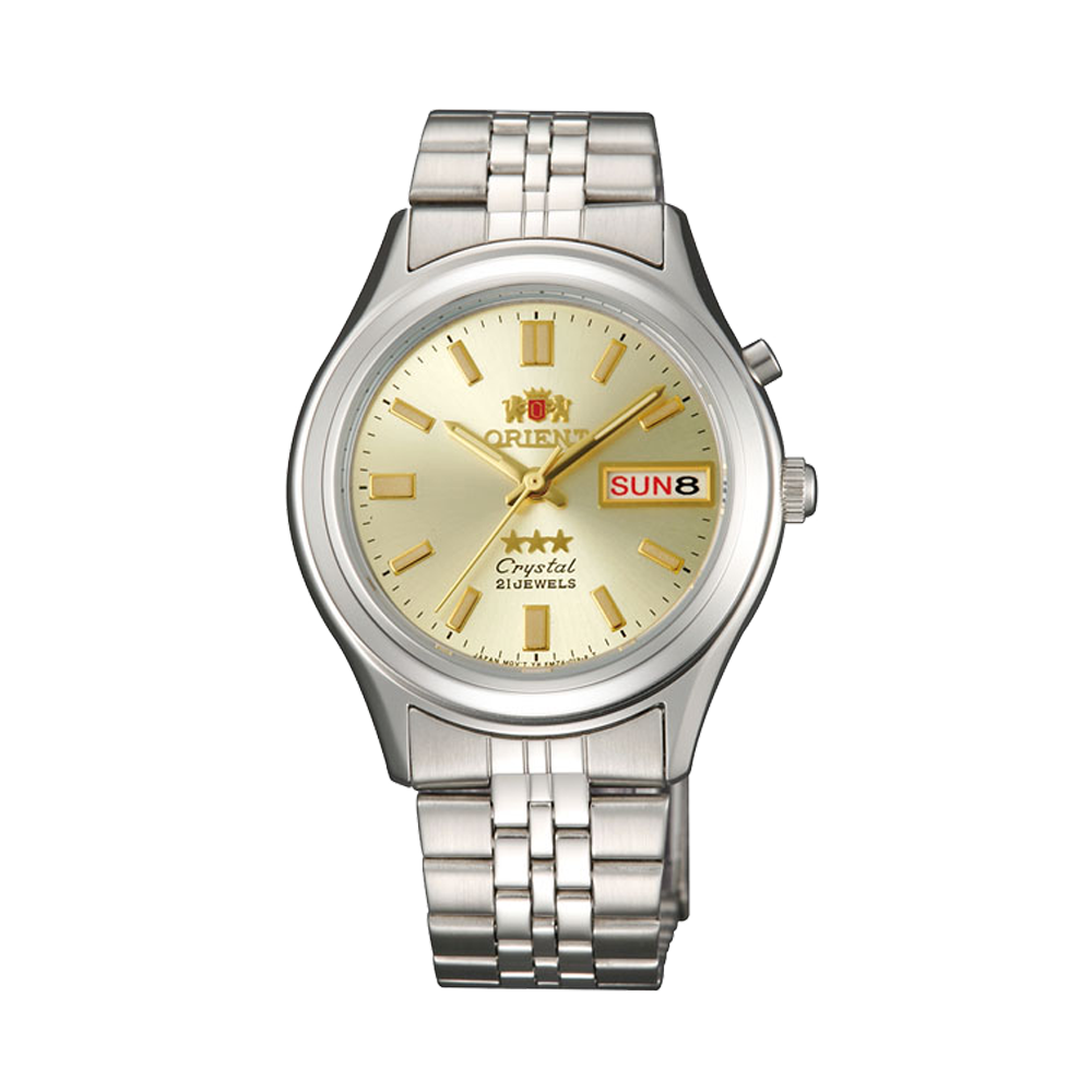 ORIENT: Mechanical Classic Tristar Watch, Metal Strap - 36mm (SEM0301UC8)