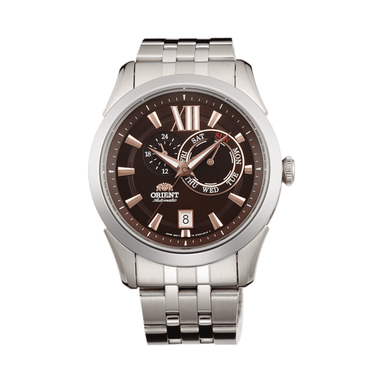 ORIENT: Mechanical Sports Watch, Metal Strap - 42.0mm (ET0X003T)