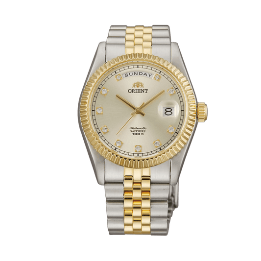 ORIENT: Oyster President DAY-DATE Sapphire Crystal (EV0J002C)