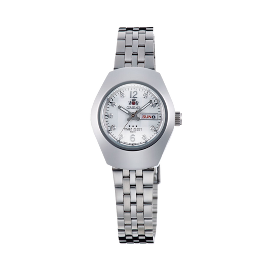 ORIENT: Ladies Mechanical Classic Tristar Watch, Metal Strap - 27mm (SNQ22004W)