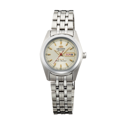 ORIENT: Ladies Mechanical Classic Tristar Watch, Metal Strap - 25mm (SNQ23002C)