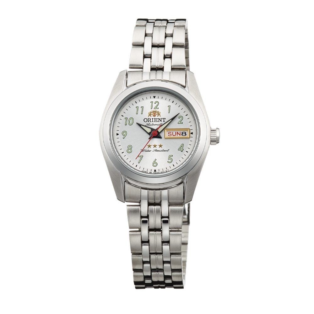 ORIENT: Ladies Mechanical Classic Tristar Watch, Metal Strap - 25mm (SNQ23005S)