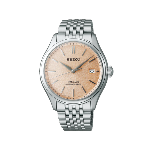 SEIKO: Presage Classic Series Men's Automatic Watch Salmon Dial (SPB467J1) Made in Japan