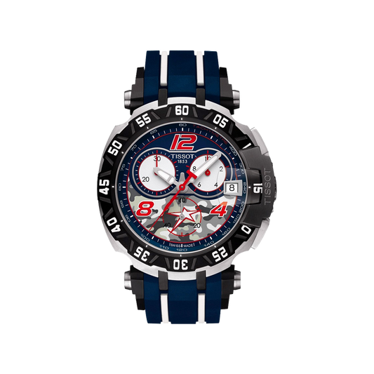 TISSOT T-Race Nicky Hayden Limited Edition T092.417.27.057.03 Blue Dial Swiss Made