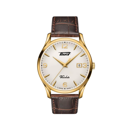TISSOT HERITAGE VISODATE Quartz White Dial Swiss Made T118.410.36.277.00