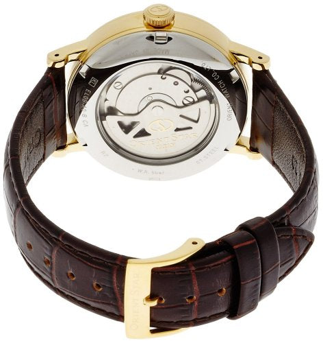 ORIENT STAR: Mechanical Classic Watch, Leather Strap - 38.7 mm (EL09002W)