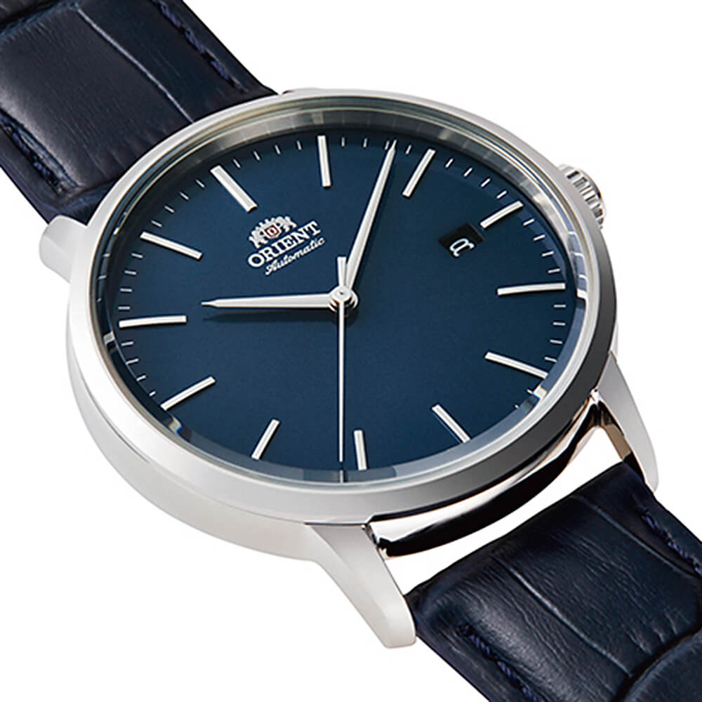 ORIENT: Mechanical Contemporary Watch, Leather Strap - 40.0mm (RA-AC0E04L)