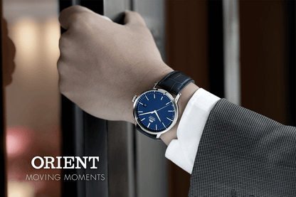 ORIENT: Mechanical Contemporary Watch, Leather Strap - 40.0mm (RA-AC0E04L)