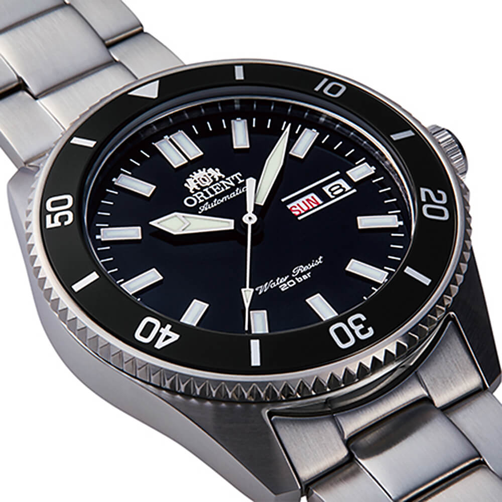 ORIENT: Mechanical Sports Watch, Metal Strap - 44.0mm (RA-AA0008B)