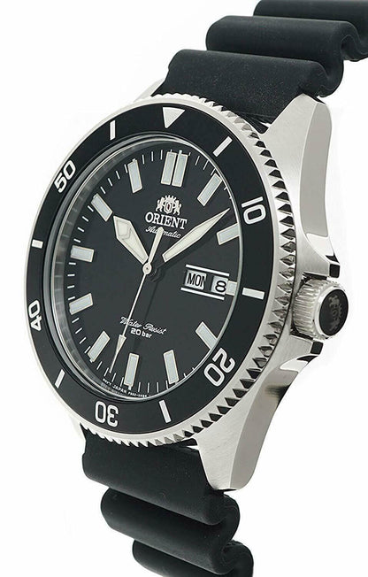 ORIENT: Mechanical Sports Watch, Silicon Strap - 44.0mm (RA-AA0010B)